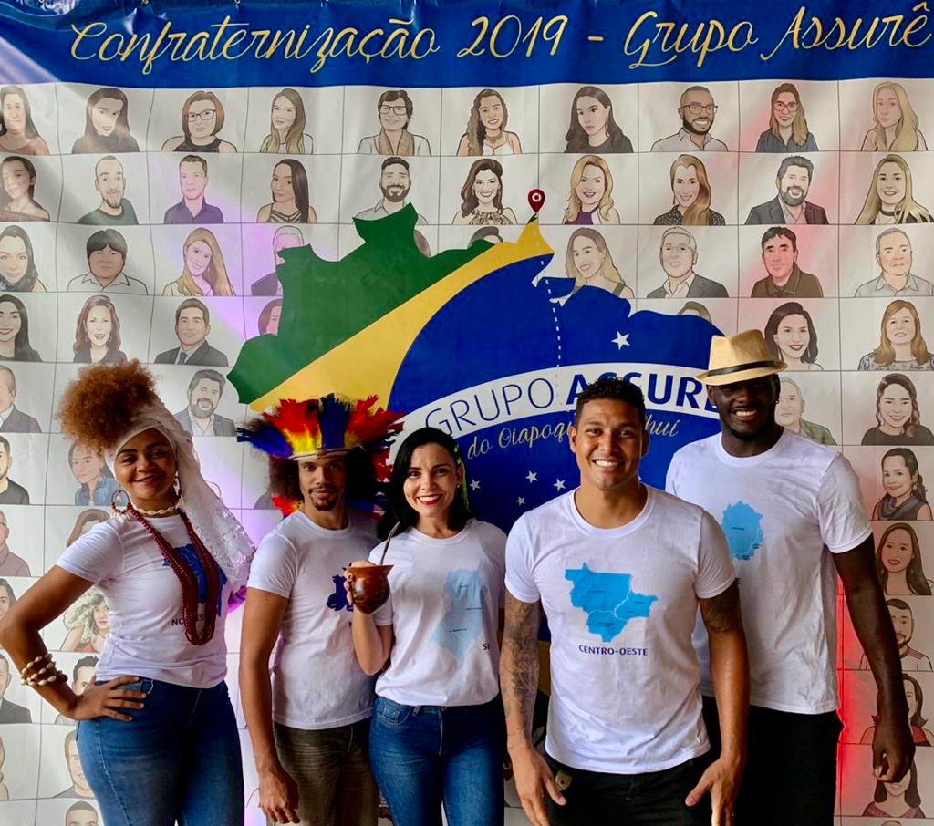 Foto de recreação infantil animada pela PIK Produções e Eventos