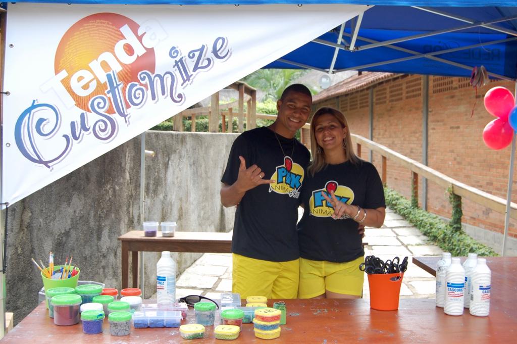 Foto de recreação infantil animada pela PIK Produções e Eventos