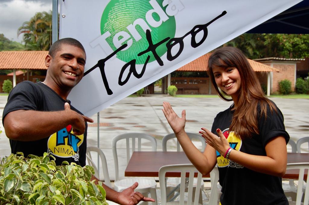 Foto de recreação infantil animada pela PIK Produções e Eventos
