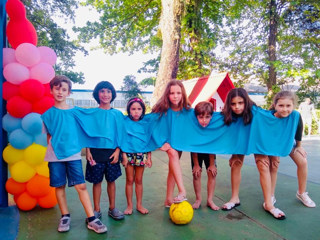Foto de recreação infantil animada pela PIK Produções e Eventos