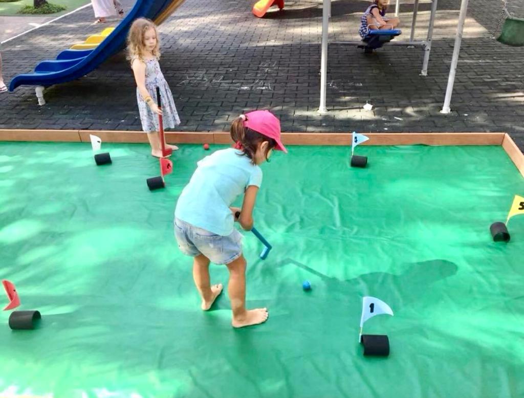 Foto de recreação infantil animada pela PIK Produções e Eventos