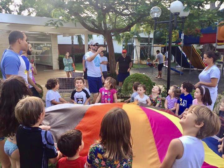 Foto de recreação infantil animada pela PIK Produções e Eventos