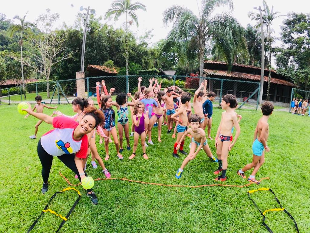 Foto de recreação infantil animada pela PIK Produções e Eventos