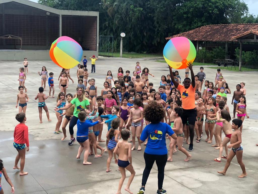 Foto de recreação infantil animada pela PIK Produções e Eventos