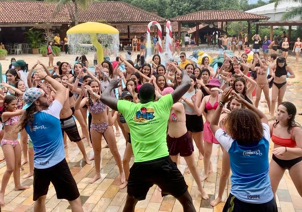 Foto de recreação infantil animada pela PIK Produções e Eventos